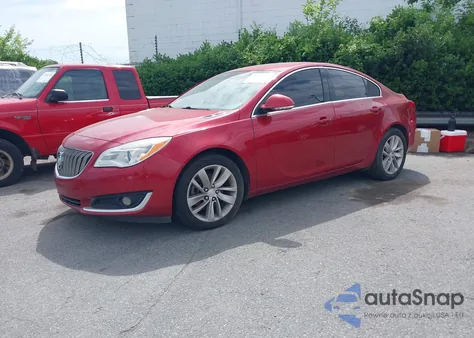 2015 Buick Regal Turbo/E-Assist Premium I from USA, damaged, VIN 2G4GN5EX1F9165102